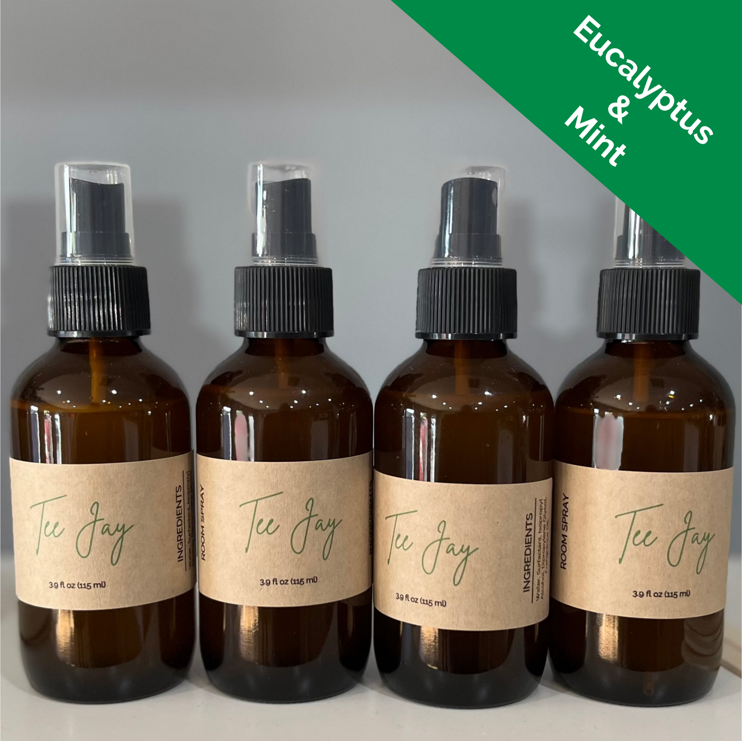 Tee Jay Room Spray - Eucalyptus & Mint