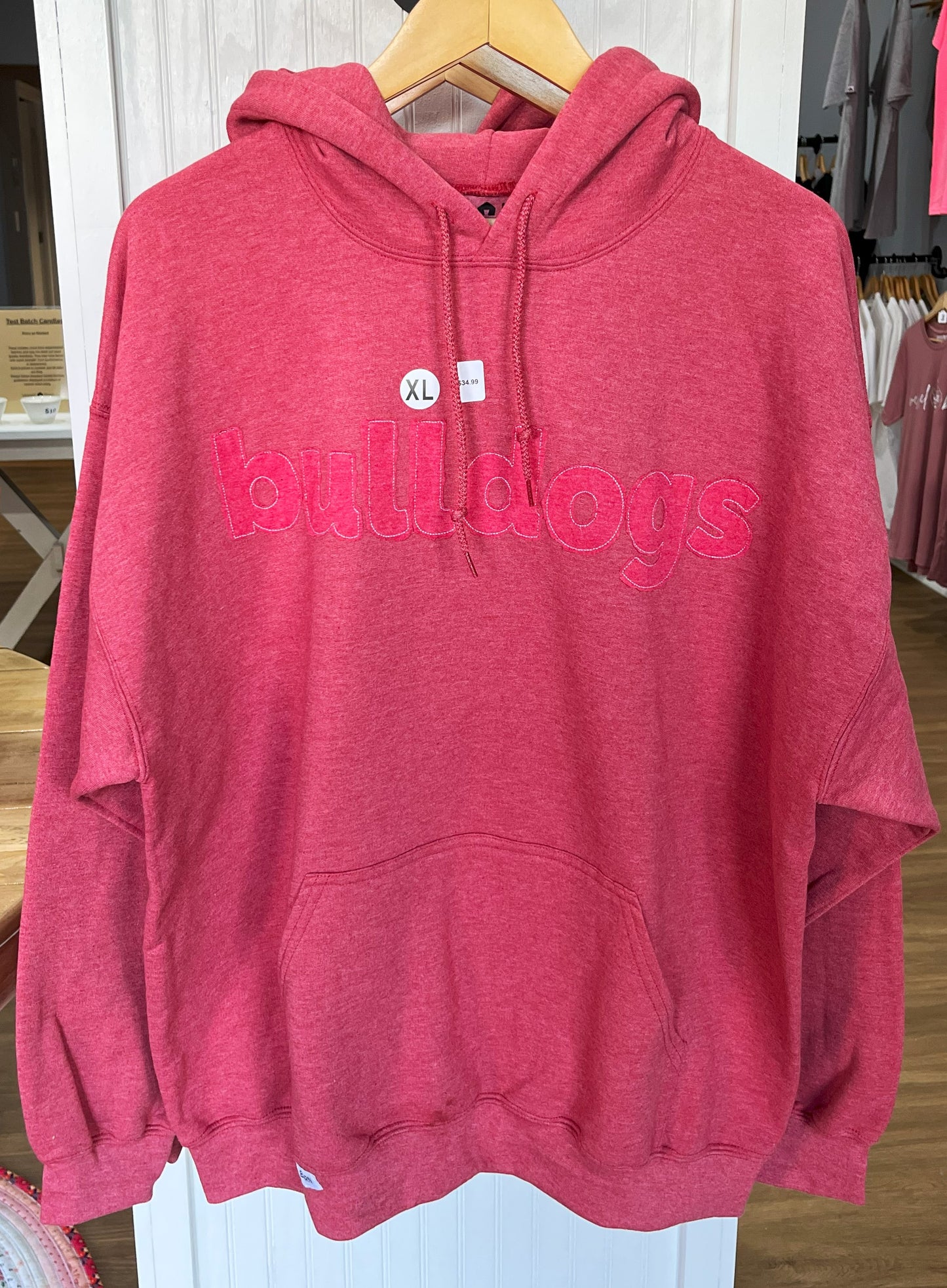 Single Color Patchwork Hoodie