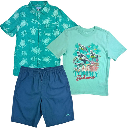 TOMMY BAHAMA Boys Button Down Shirt