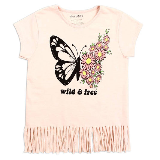 Girls 7-16 Fringe Top