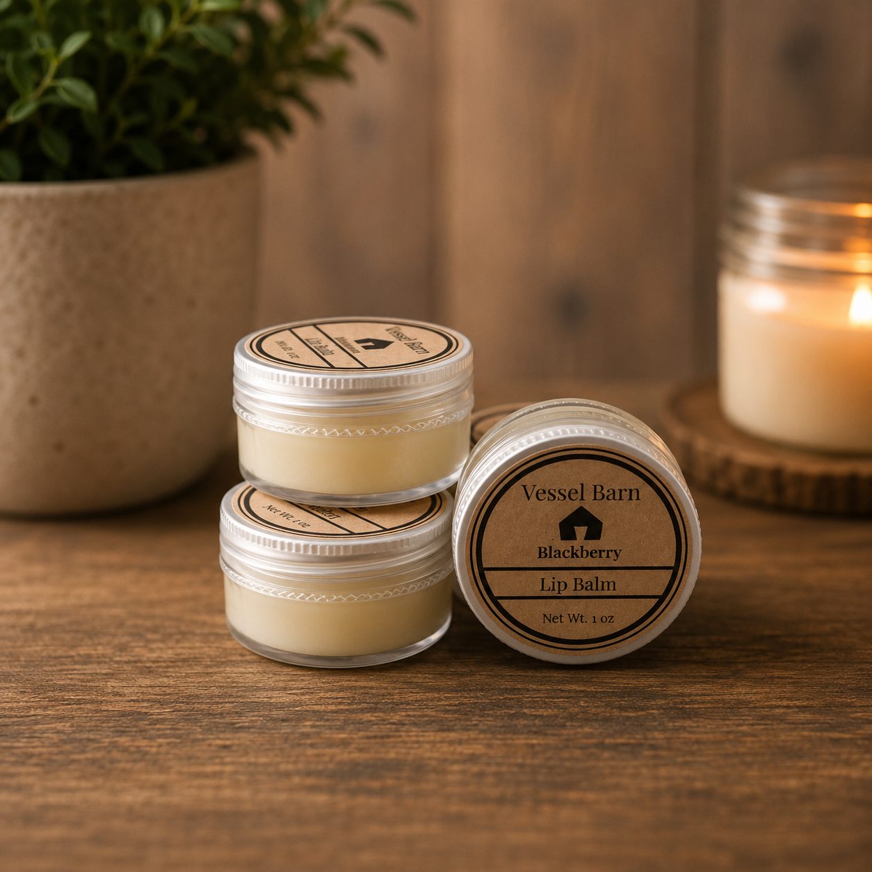 Vessel Barn Lip Balm - Blackberry