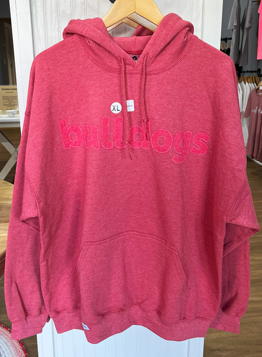 Single Color Patchwork Hoodie