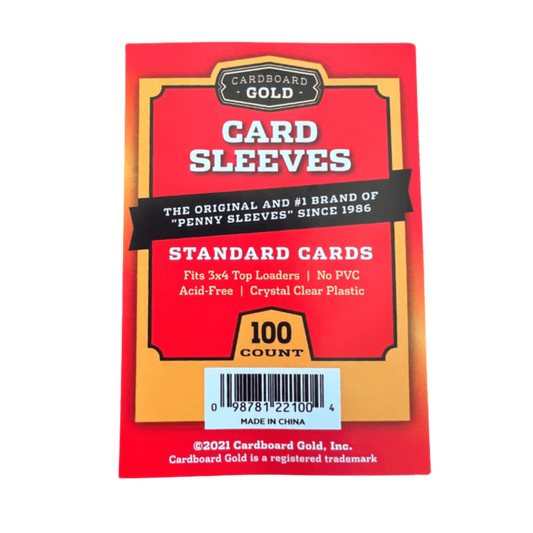Cardboard Gold Card "Penny" Sleeves - Standard Size